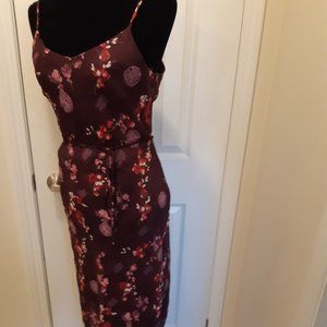 Purple Floral Dress